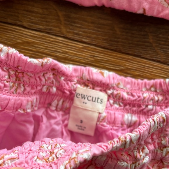 Crewcuts Pink Floral Kids Matching Set - Picture 5 of 7